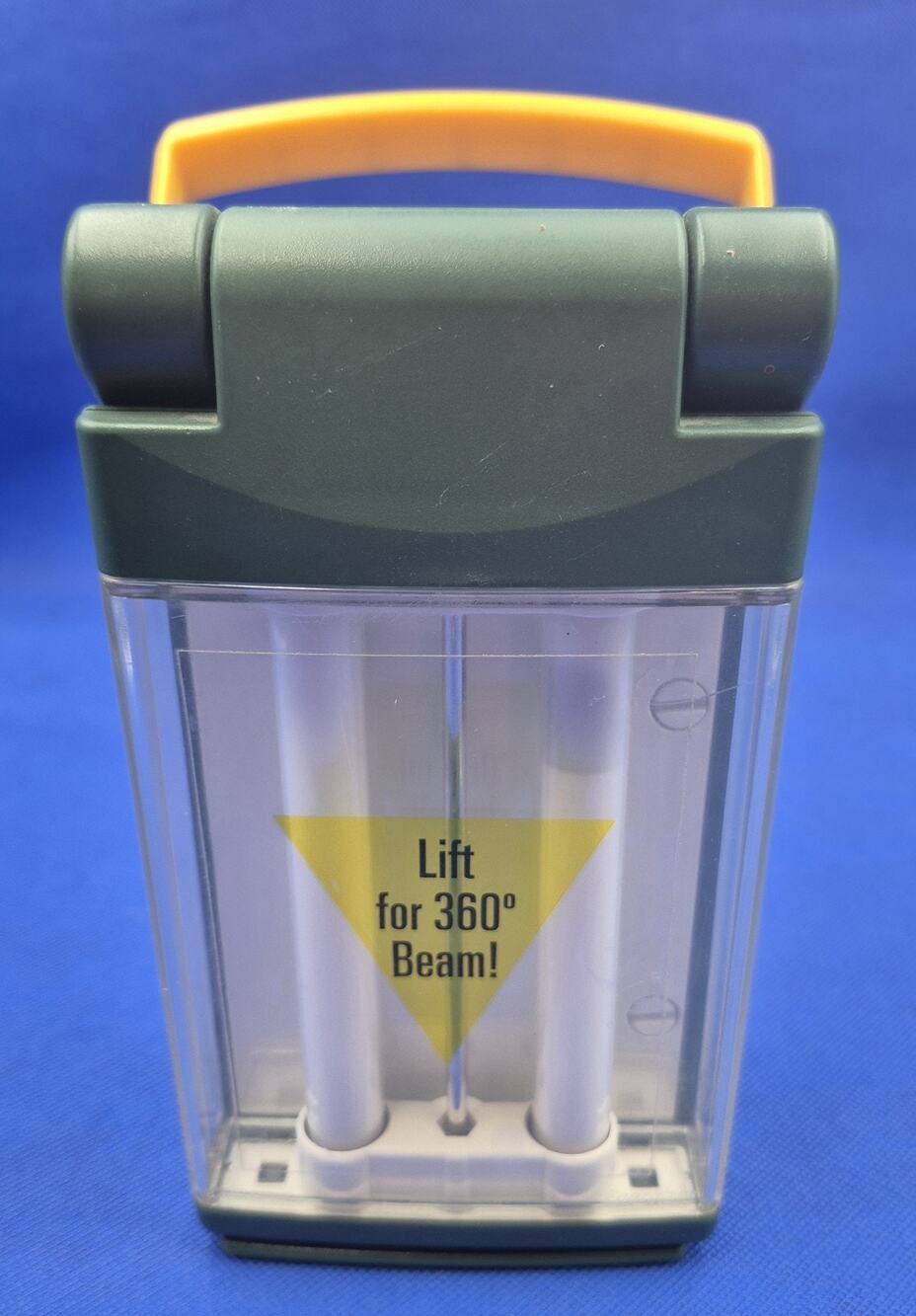 Vintage Retro Energizer FL450 Illumifold Lantern Battery Powered 8x4" TESTED